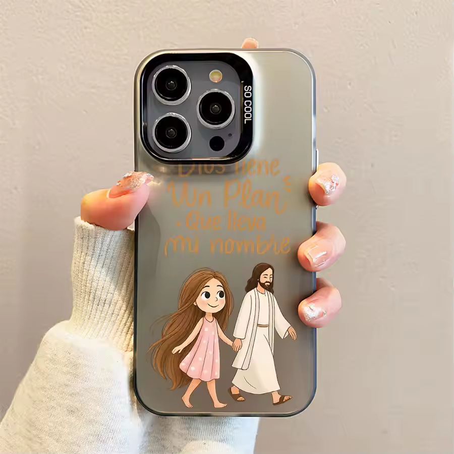 Apple Iphone 15 Pro Max - Coque de téléphone mate « Fille
