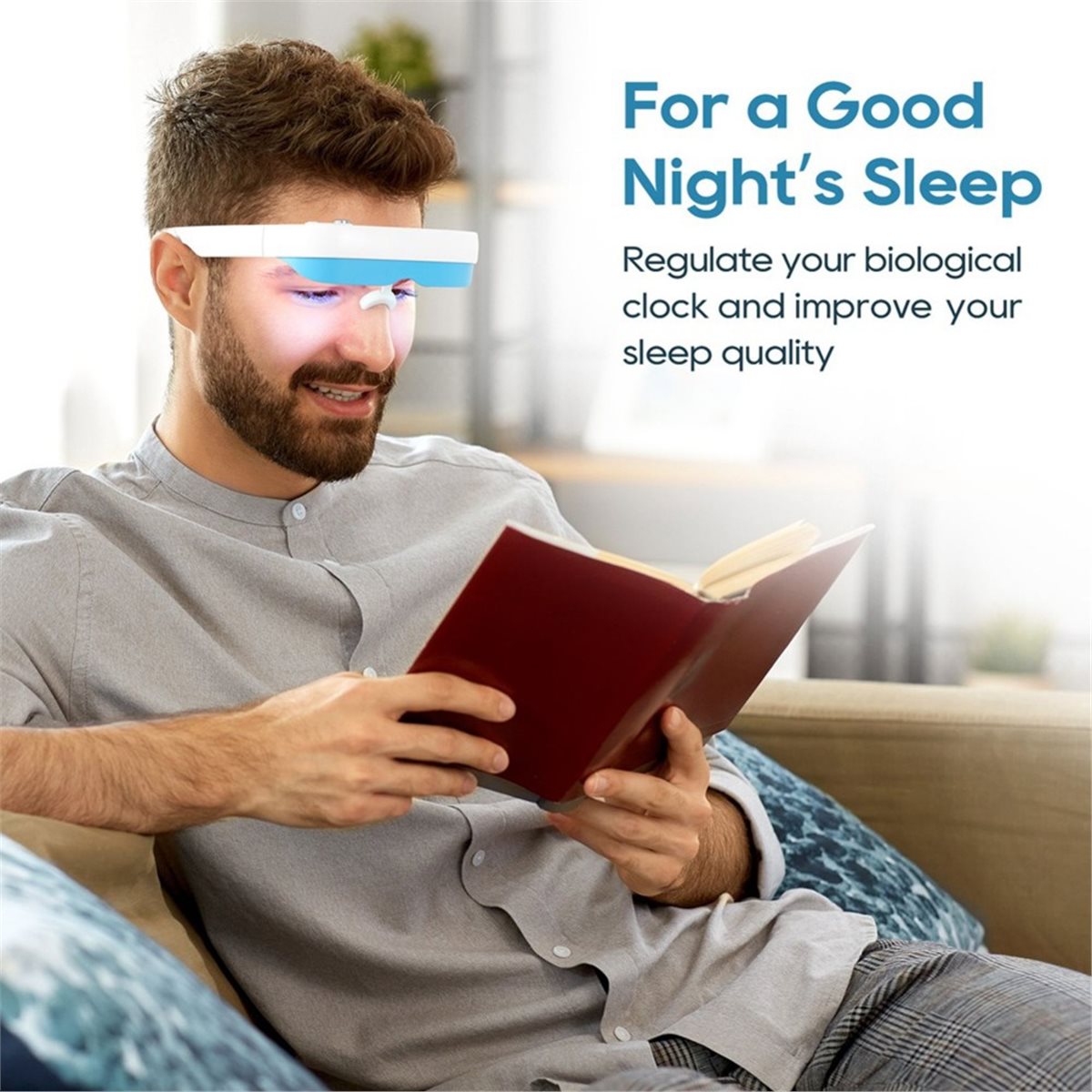 Lunettes de luminothérapie DT7 - Light Therapy Glasses avis et prix