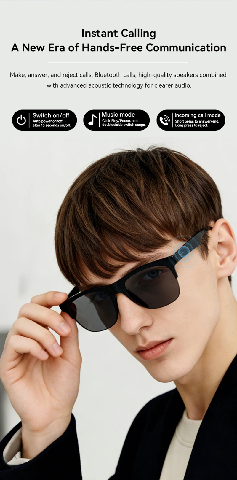 Lunettes Intelligentes Lenovo  - Smart Glasses Lens avis et prix