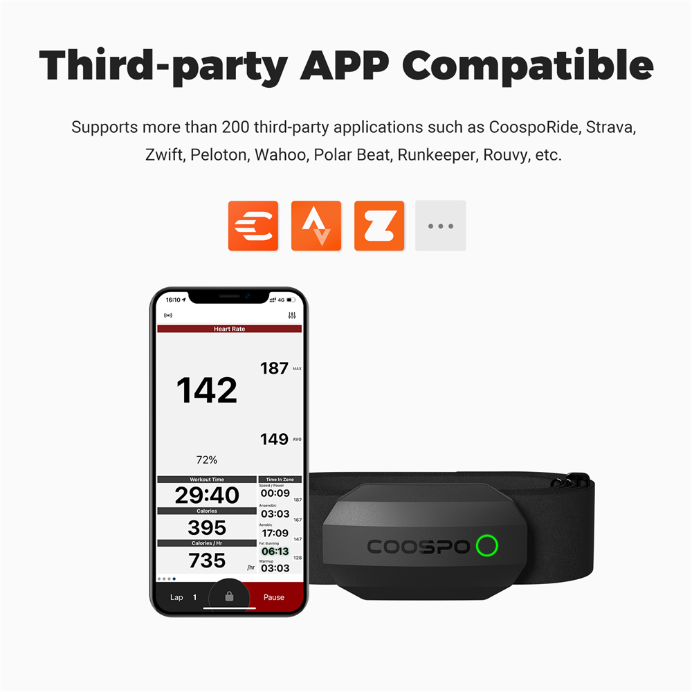 COOSPO – capteur de fréquence  - Breath Rate Monitor avis et prix