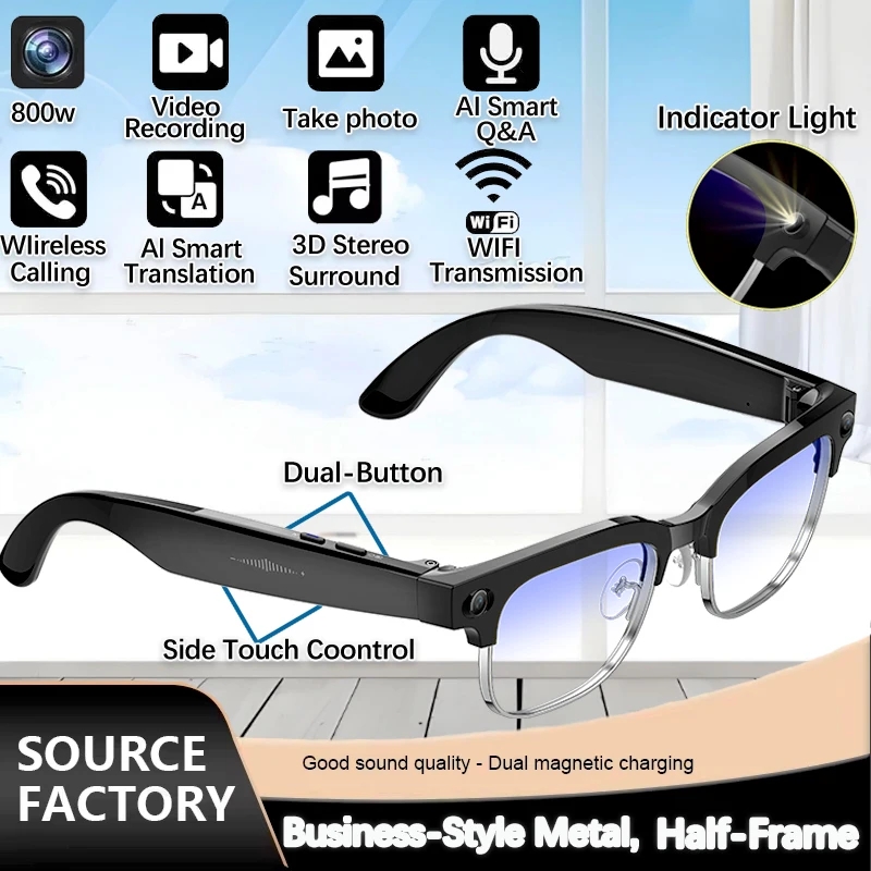 Nouvelles Lunettes Intelligent - Smart Glasses Lens avis et prix