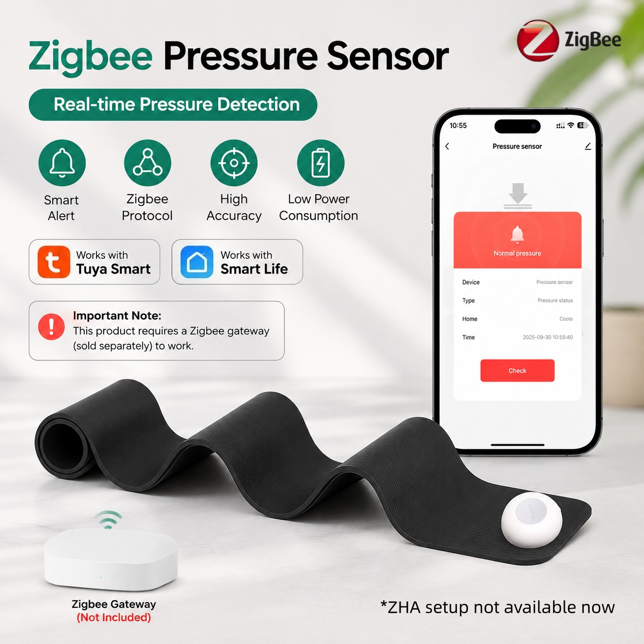 Détecteur de pression Zigbee,  - Smart Insole Pressure avis et prix