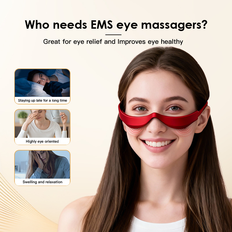Lunettes de massage oculaire é - Light Therapy Glasses avis et prix