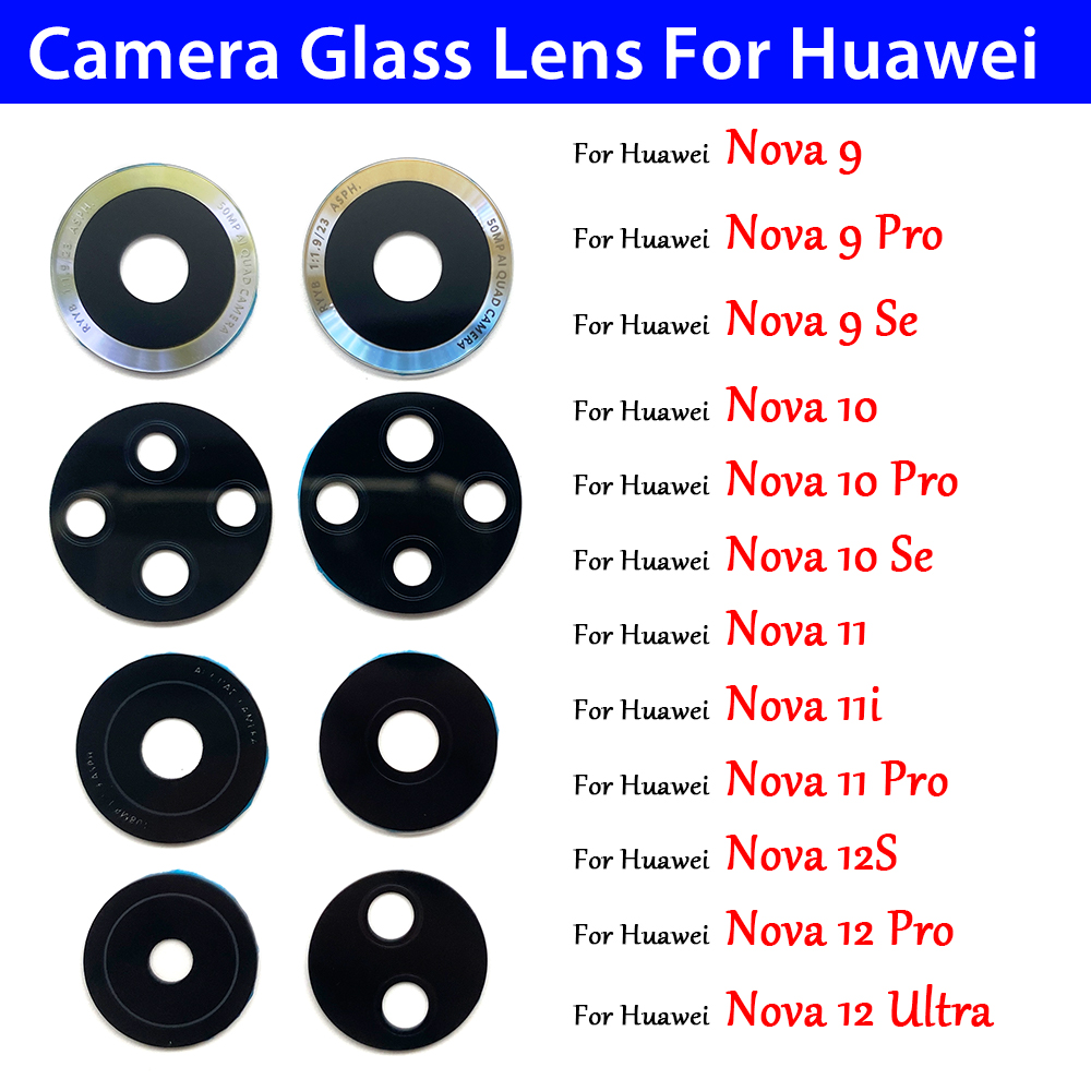 10 lentilles de caméra arrière - Huawei Nova 12 avis et prix